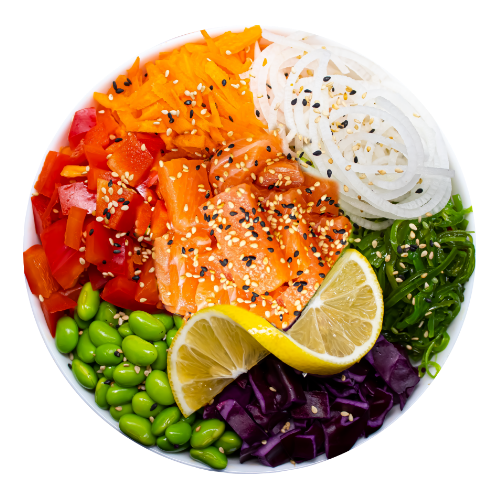 Poké Bowl Lachs - sushi.catering